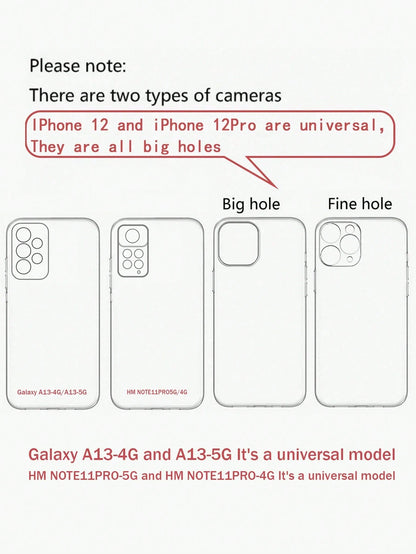 3PCS Minimalist Anti-Drop Thickened Phone Protective Case With Print, Compatible With Ip16 Ip 16PRO Ip 17 Ip 17PRO Ip 17PRO MAX Iphone15 XR/7/8 Iphone15Promax/12PROMAX/13PROMAX/14PROMAX 13 14 11 12p1