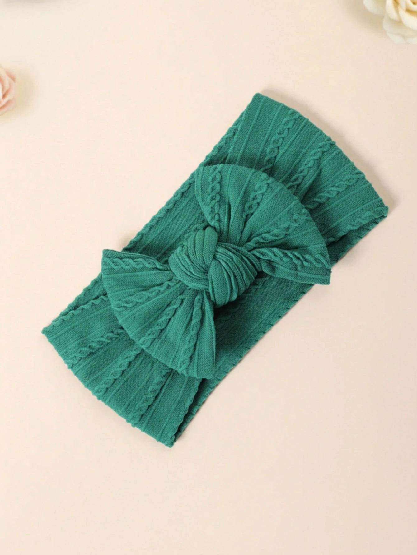 3pcs/Pack Multi-Color Soft Elastic Baby Headbands, Breathable, Suitable For All Seasons, Perfect Gift And Photo Prop