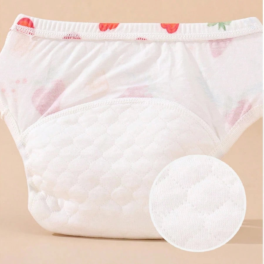 3pcs Reusable Baby Cloth Diapers, Diaper Pants, Training Pants, Soft Adjustable Washable Swim Diapers For Infant Boys And Girls