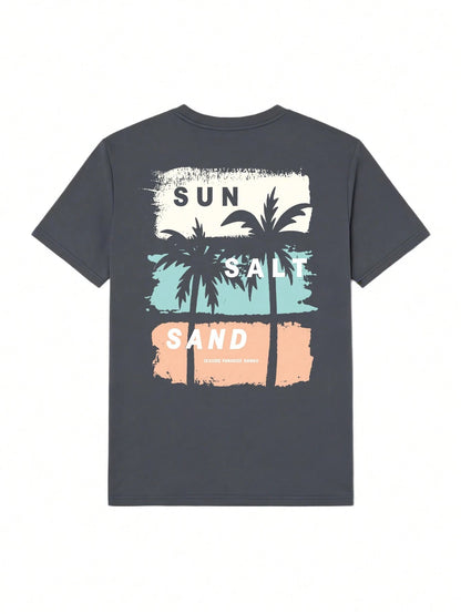 3pcs/Set Women's Summer New Fashion Letter Print Loose Casual T-Shirts, Versatile Daily Casual Wear, Streetwear