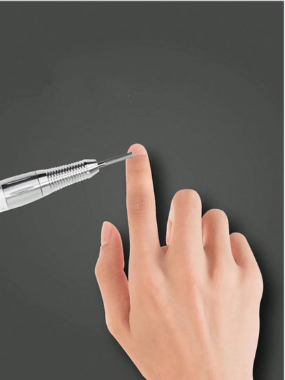 3XF Cuticle Nail Drill Bit, Tungsten Carbide Cuticle Remover Drill Bit Under Nail Cleaner Dead Skin Nail Prepare 3/32" For Electric Nail File