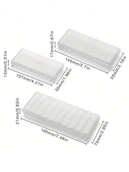 4/5/10 Slots Transparent Plastic Battery Storage Box For AAA/AA/18650 Hard Battery Container Holder Case Organizer Box Accessories