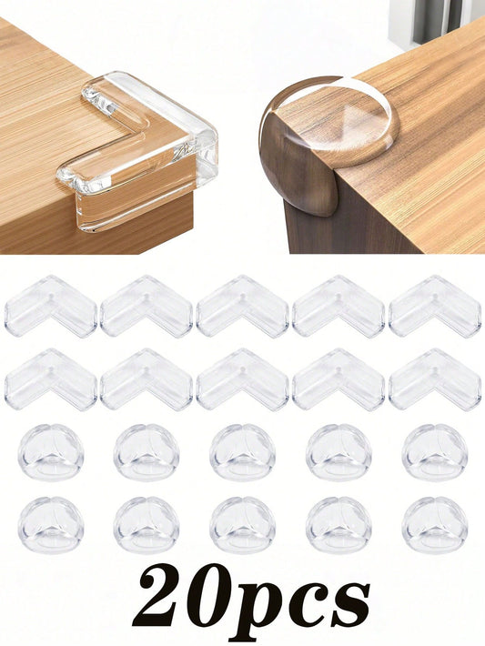 4/6/8/10/12/14/16/20/22/24/ Safety Corner Guards For Children- Silicone Edge Buffers, Furniture Protectors, Suitable For Tables, Chairs, Beds