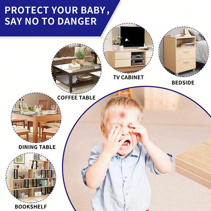 4/6/8/10/12/14/16/20/22/24/ Safety Corner Guards For Children- Silicone Edge Buffers, Furniture Protectors, Suitable For Tables, Chairs, Beds