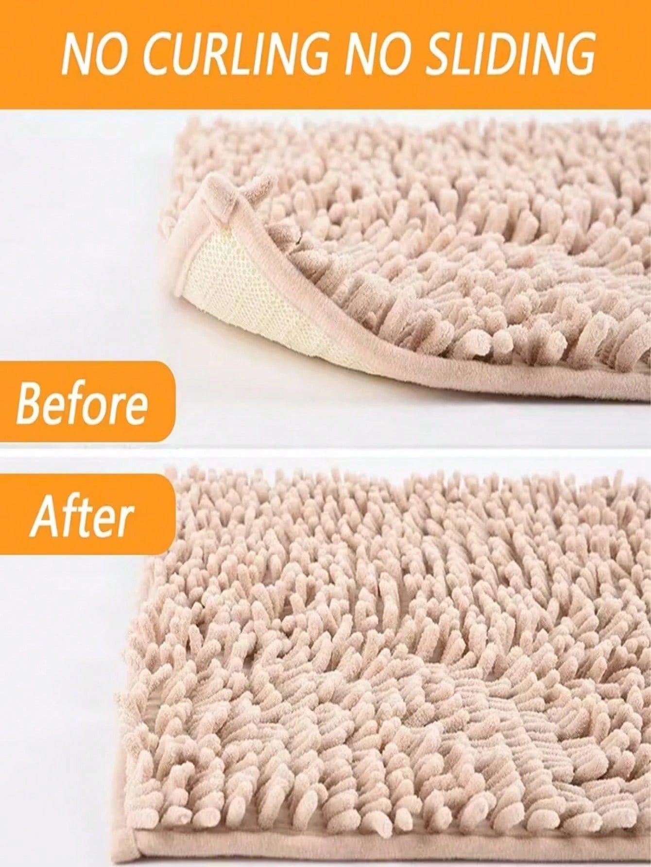 4/8/12/2pcs Carpet Anti-Slip Fixing Tape, PU Material, Washable, No Residue, Reusable, Washable Fixing Stickers