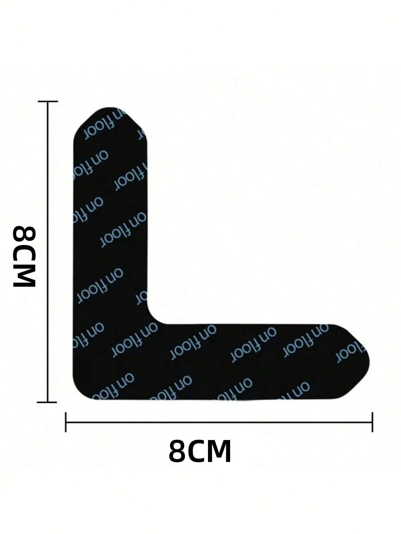 4/8/12/2pcs Carpet Anti-Slip Fixing Tape, PU Material, Washable, No Residue, Reusable, Washable Fixing Stickers
