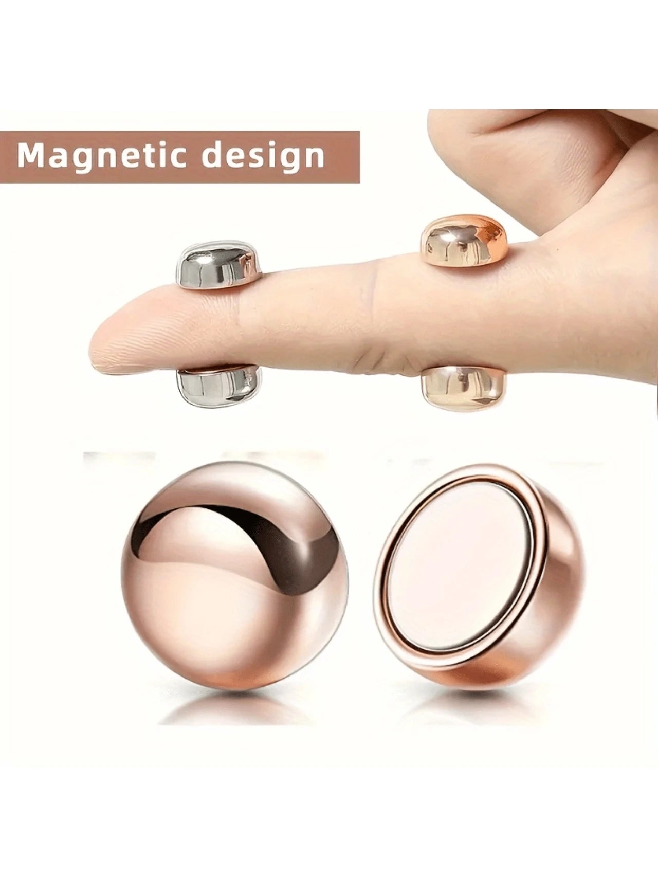 4/8/12Pairs Magnetic Headscarf Pins, Multi-Purpose Magnetic Scarf Pins For Women, Colorful Round Magnets, Durable Headscarf Accessories, Suitable For Daily Wear