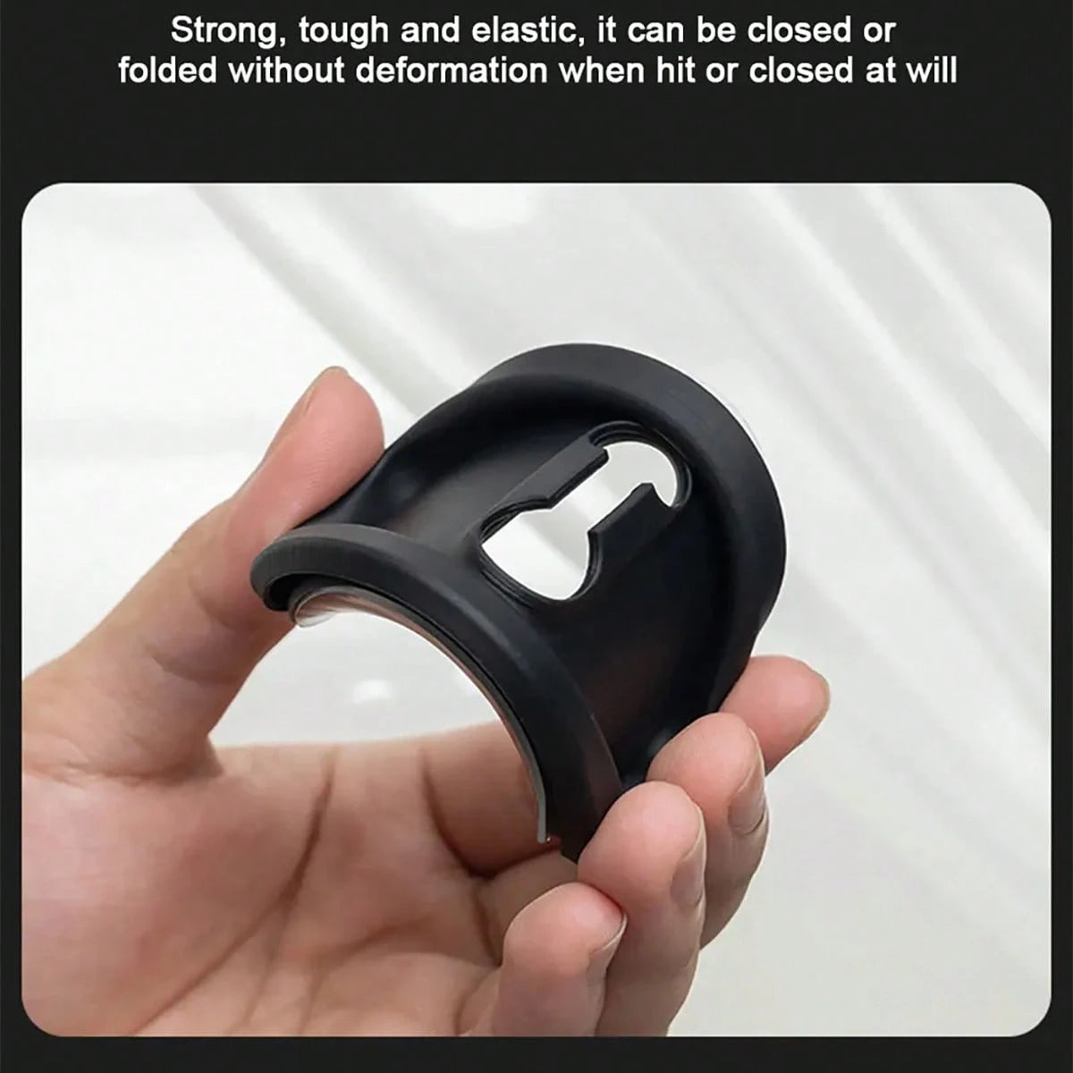 4pcs/2pcs Car Door Lock Silicone Cover, Quiet Car Mat, Stable Exterior Accessories, Car Noise Reduction Protective Silicone Cover- Auto Parts