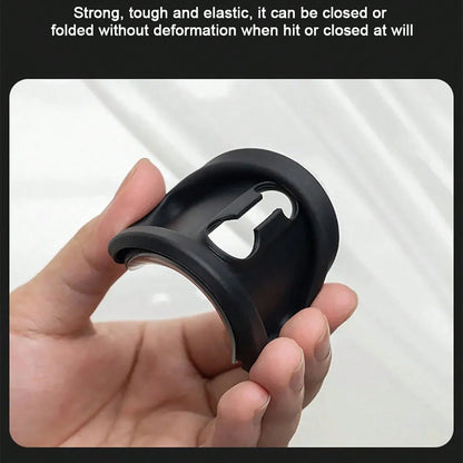 4pcs/2pcs Car Door Lock Silicone Cover, Quiet Car Mat, Stable Exterior Accessories, Car Noise Reduction Protective Silicone Cover- Auto Parts