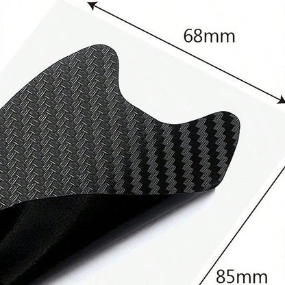 4Pcs/Set Car Door Sticker Carbon Fiber Scratches Resistant Cover Auto Handle Protection Film Exterior Styling Car Accessories