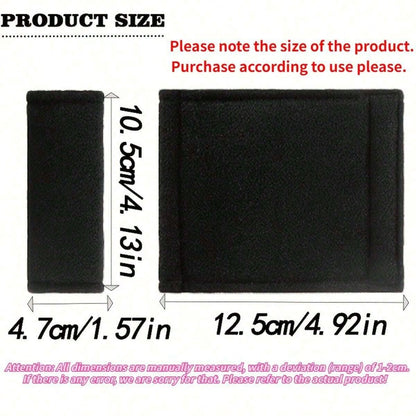 4pcs Soft Car Door Handle Covers, Universal Car Roof Grab Handle Covers, Protect Your Vehicle Interior, Easy Installation, Decorate Your Car As You Like