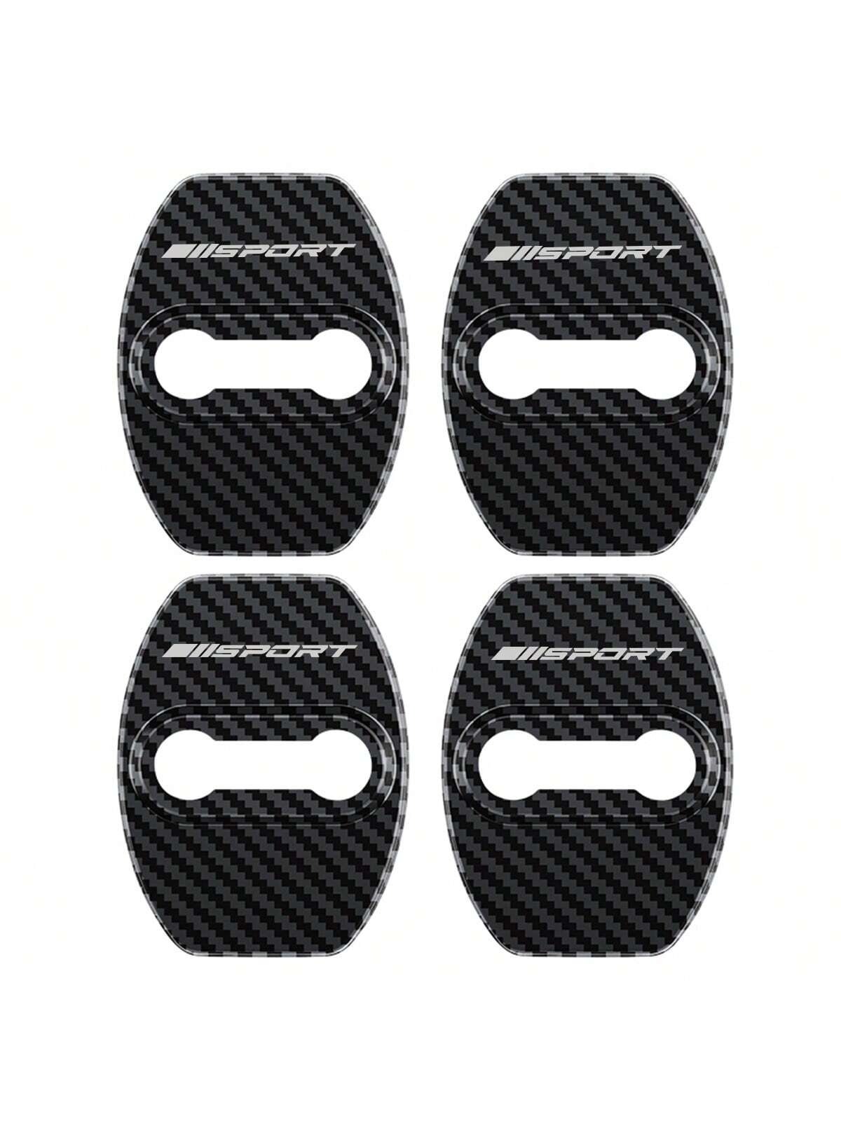 4pcs Stainless Steel Car Accessories Protecte Door Lock Covers For Toyota For Tacoma For RAV4 For Yaris For Camry For Corolla Auto Decorate Styling