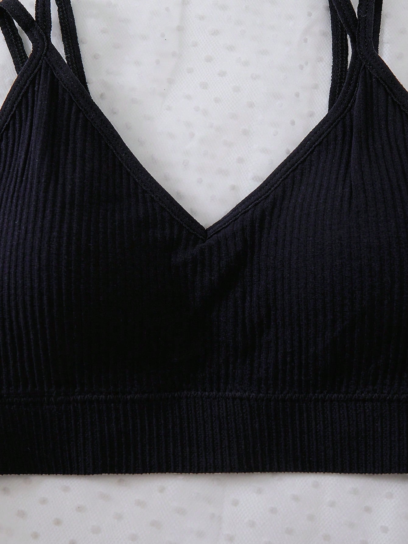 4pcs Teenage Girls Seamless Black Backless Racerback Sports Bra Crop Top Set Back-To-School Summer