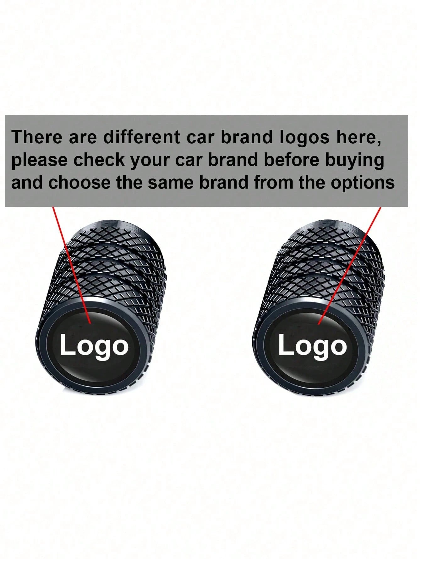 4pcs Tire Valve Stem Caps, Fit Most Vehicles, Corrosion Resistant Alloy Material, Black