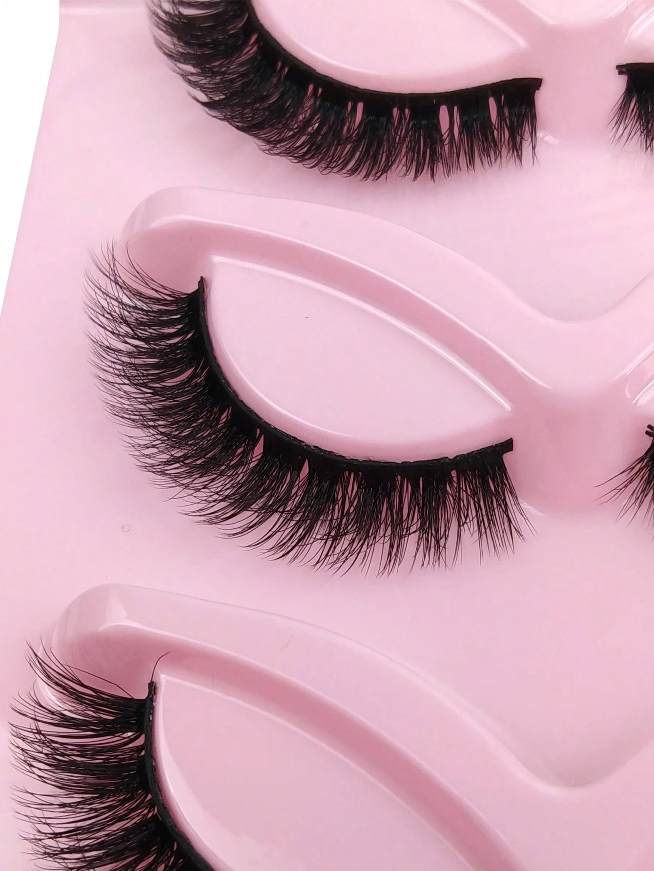 5 Pairs Cat Eye False Eyelashes Natural Look Lashes Fake Lashes Essential For Beginners Perfect For Parties Music Festivals And Daily Wear