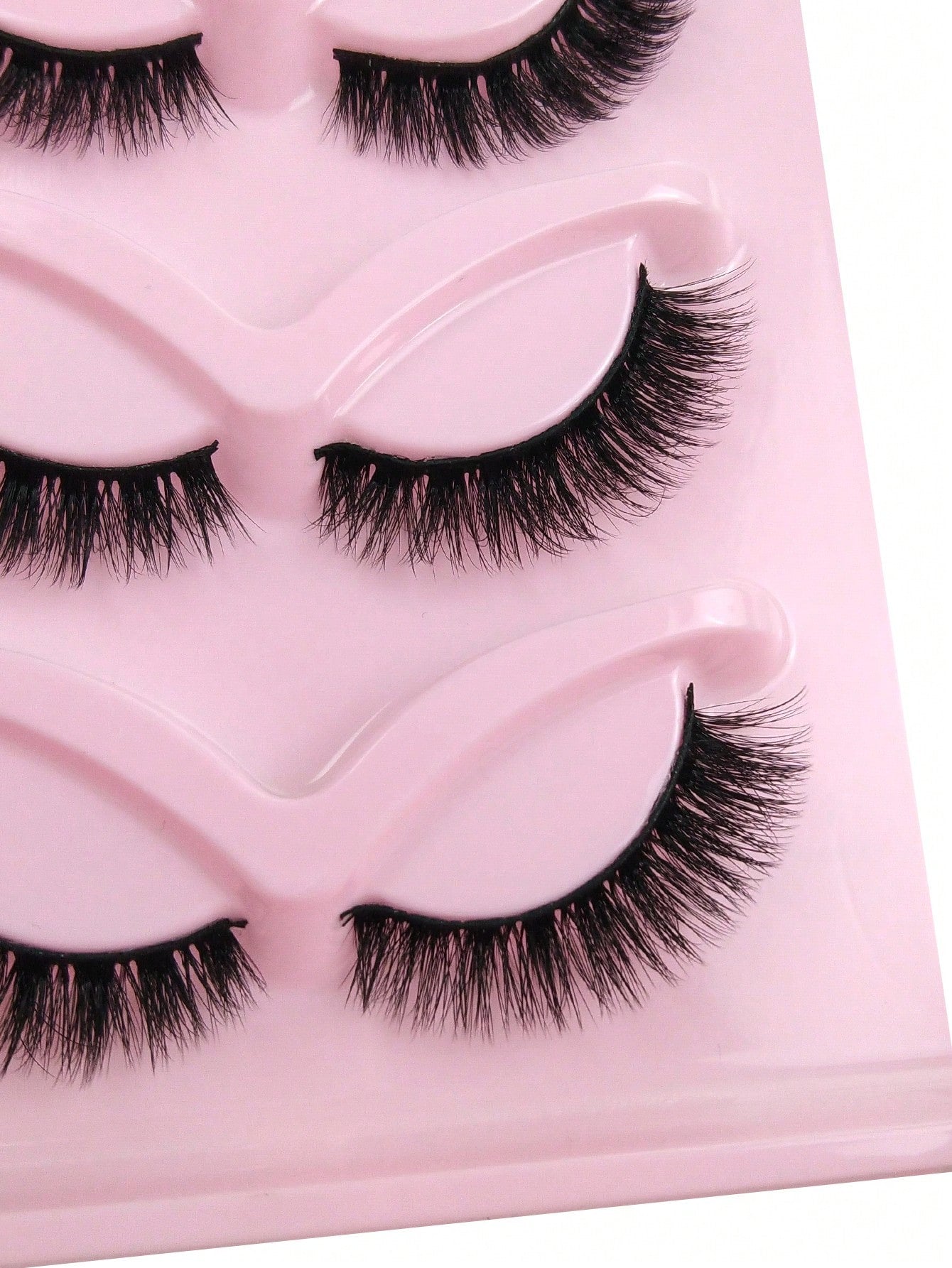 5 Pairs Cat Eye False Eyelashes Natural Look Lashes Fake Lashes Essential For Beginners Perfect For Parties Music Festivals And Daily Wear