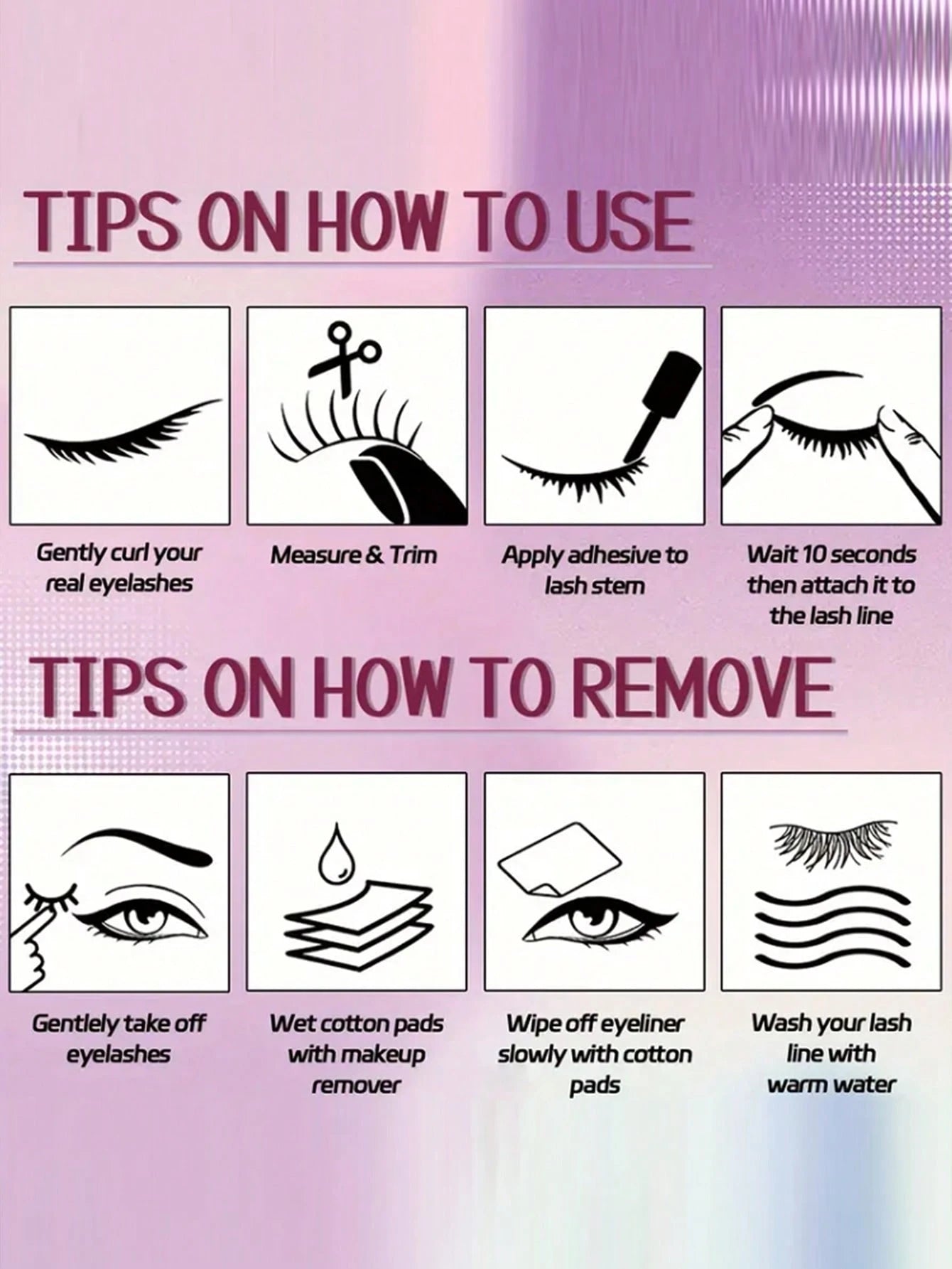 5 Pairs Half-Eye False Eyelashes, Strip Eyelashes, 5-10mm Length, D Curl, Lengthening False Eyelashes, Natural Thin False Eyelashes, Reusable False Eyelashes, Easy To Apply, Suitable For Dating, Party