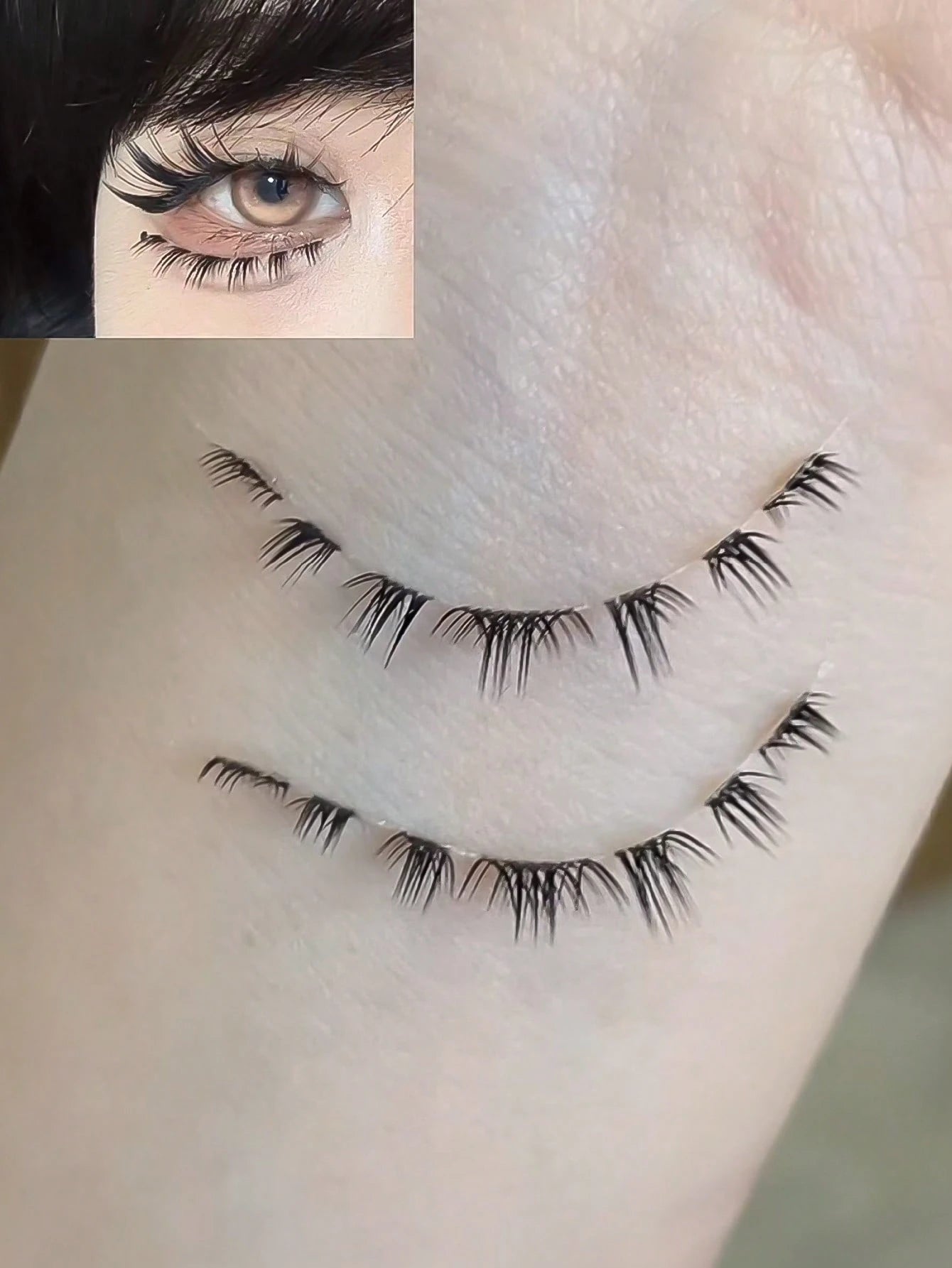 5 Pairs Manga Lower False Eyelashes, Ultra-Soft Fibers, Thin Lash Bands, Vivid Natural Look, Reusable, Light & Comfortable To Wear, Ideal For Asian & Korean Cosplay, Anime Makeup, Professional Makeup