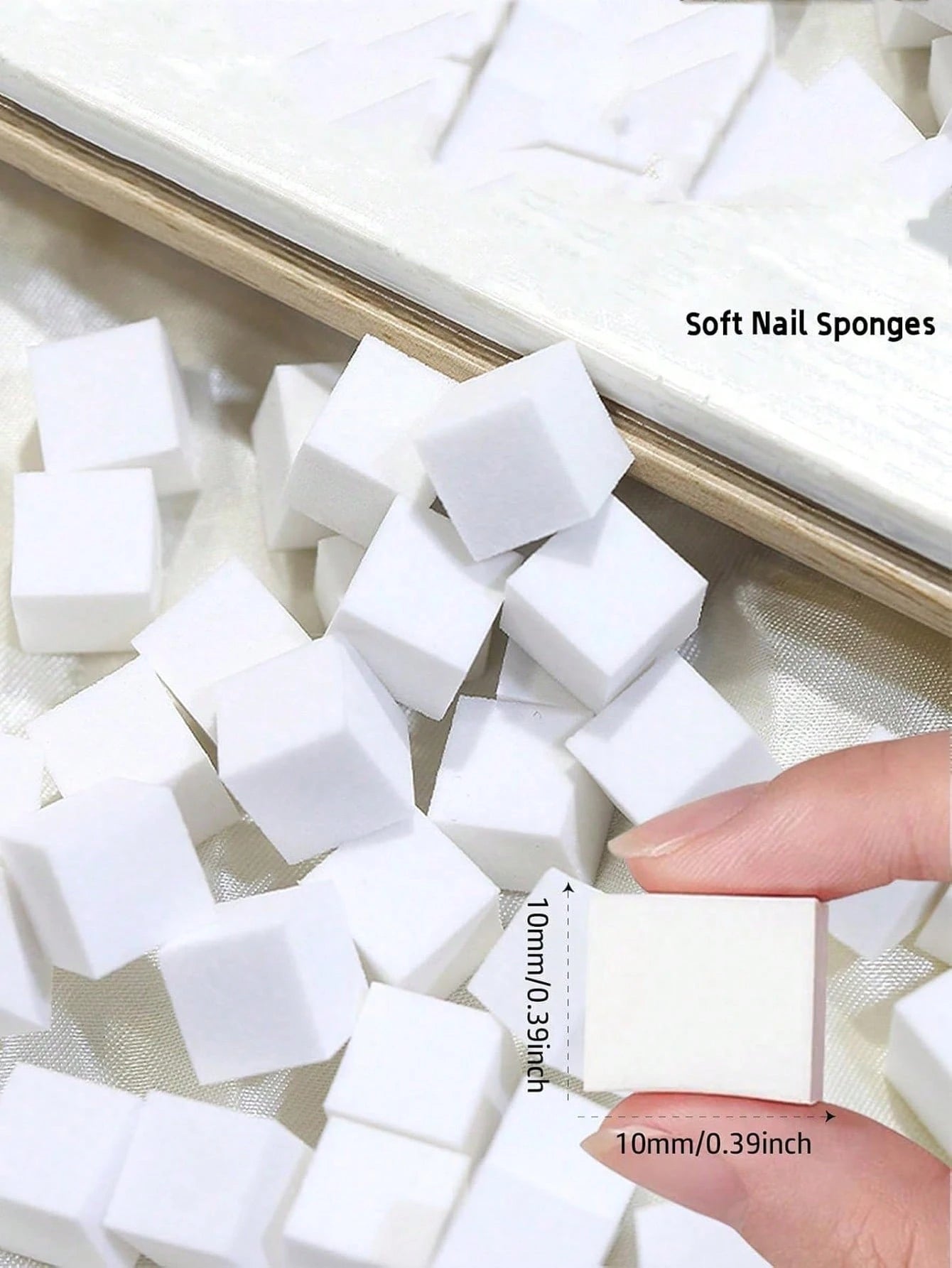 50pcs Mini Sponge Blocks With 4-Claw Tweezers, Nail Art Gradient Color Sponges, Nail Gel Polish Tools, Nail Art Supplies, Nail Art Tools, Nail Art Accessories, Back To School, Nail Art, Nail Tools, Na