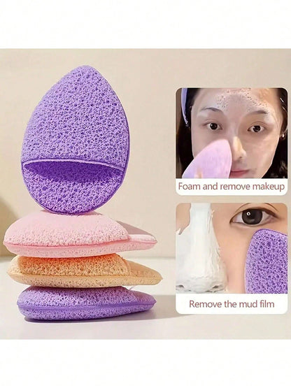 5pcs/2pcs Facial Headband Set, Sponge Makeup Headband, Soft Towel Fabric, Convenient Preparation, Women Fluffy Thick Headband, Lightweight Hair Accessory, Hair Decor, Summer Essential, Kitchen Accesso