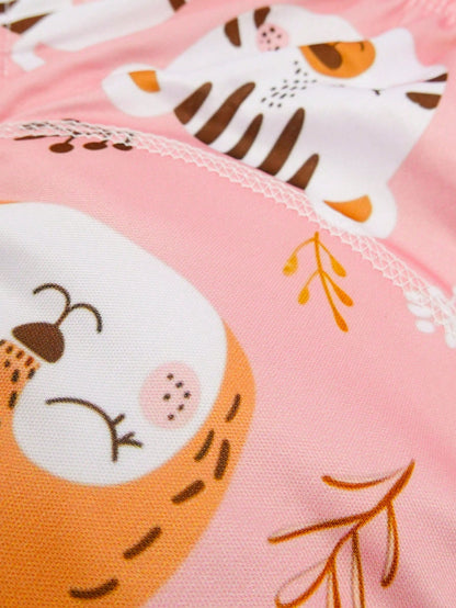 5pcs Baby Reusable Printed Potty Training Pants, Washable Diaper Underwear For Toddler Boys & Girls