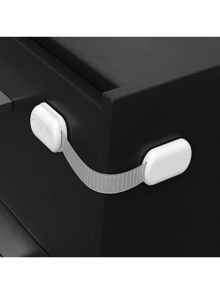 6-Pack/8-Pack Baby Locks – Secure, Quick, Easy Adhesive Cabinet Latches, No-Screw & Magnet-Free,Multi-Purpose For Furniture,Kitchen, Oven,Toilet Seat
