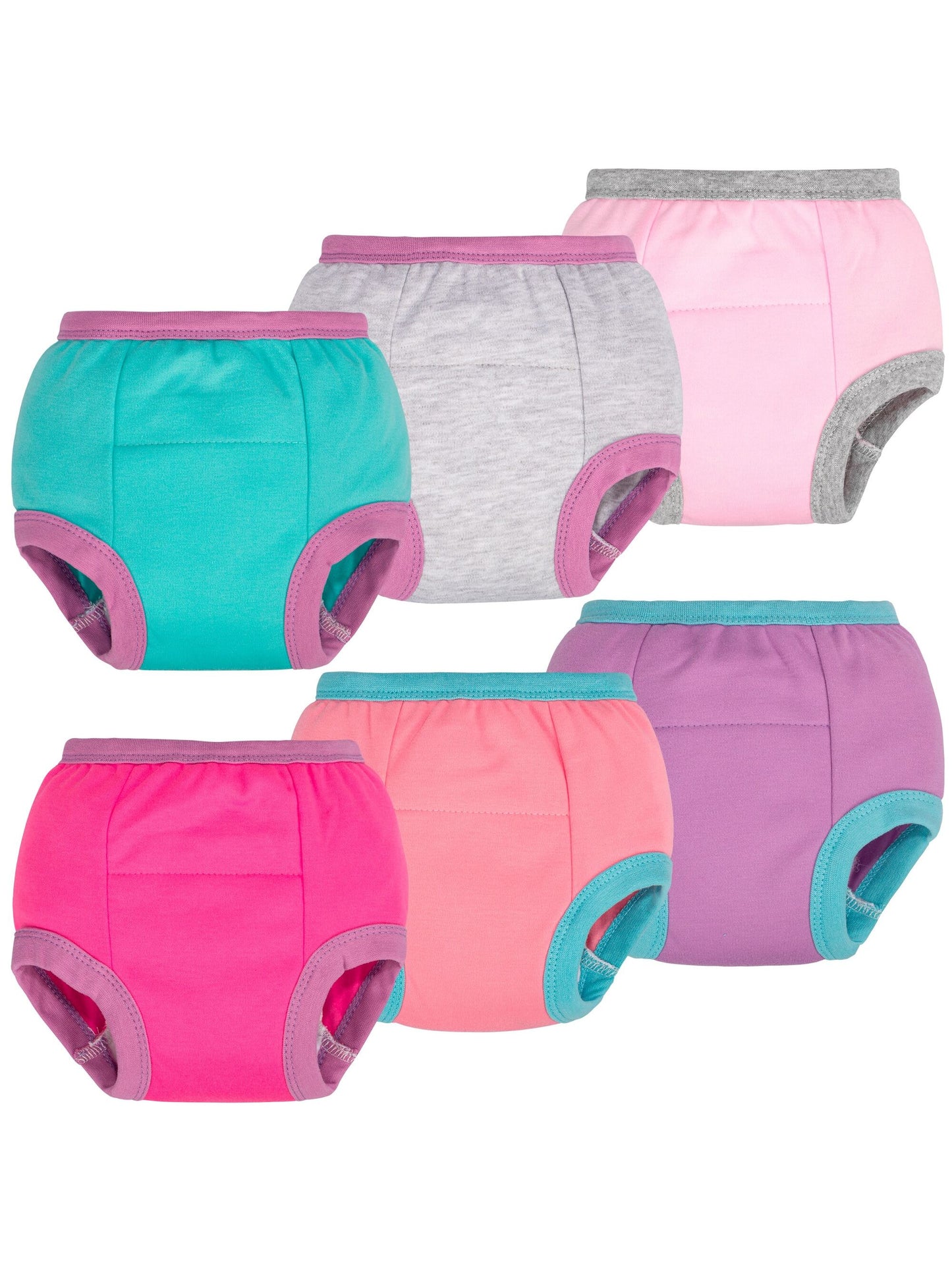6-Pack Toddler Potty Training Pants, Soft And Absorbent Training Underwear For Boys And Girls, Ages 12 Months To 10 Years