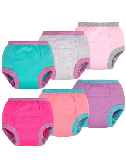 6-Pack Toddler Potty Training Pants, Soft And Absorbent Training Underwear For Boys And Girls, Ages 12 Months To 10 Years