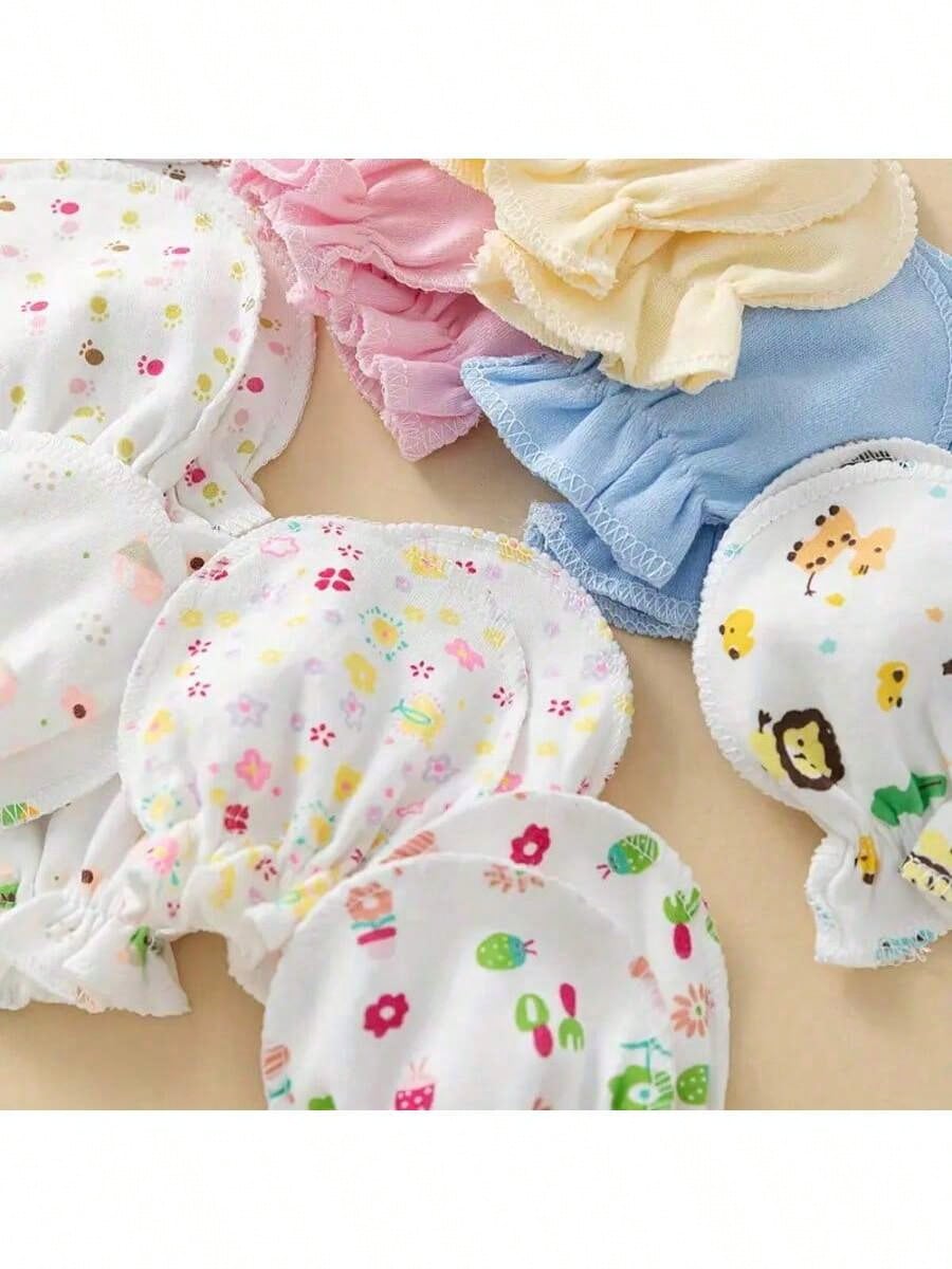 6 Pairs Kids Assorted Pattern Mittens, 20 Styles Randomly Shipped