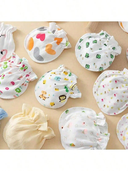 6 Pairs Kids Assorted Pattern Mittens, 20 Styles Randomly Shipped
