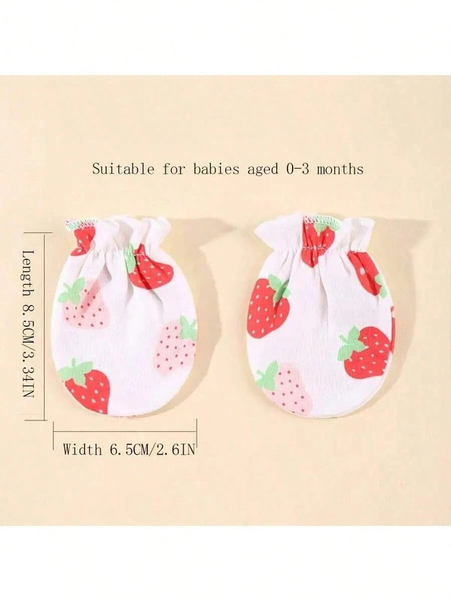 6 Pairs Kids Assorted Pattern Mittens, 20 Styles Randomly Shipped
