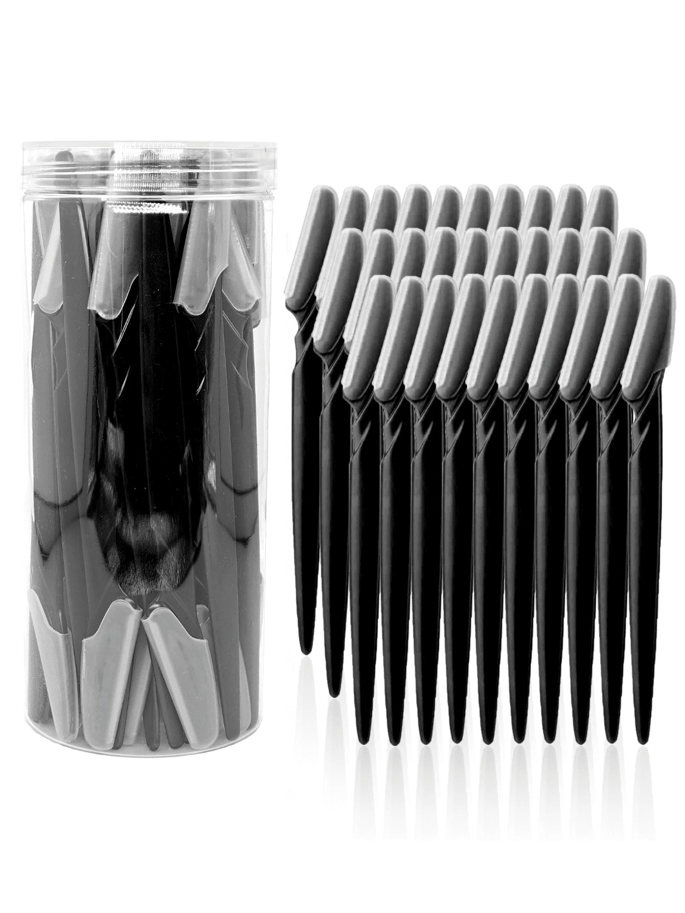 60/30/12/6/3/1pc Pink Set, Eyebrow Trimmer, Exfoliating Shaver, Body Hair Removal Trimmer And Facial Set, Women's Eyebrow Shaping Tool, Suitable For Daily Use Or Travel, Gift, Affordable Good, Travel