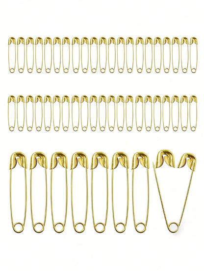 60pcs Stainless Steel Safety Pins, DIY Jewelry Making Craft Supplies