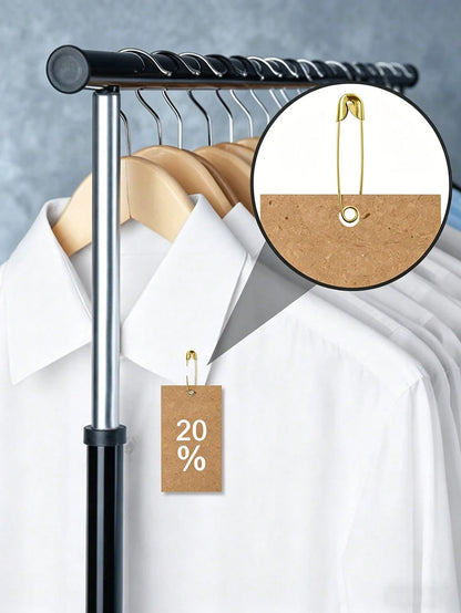 60pcs Stainless Steel Safety Pins, DIY Jewelry Making Craft Supplies