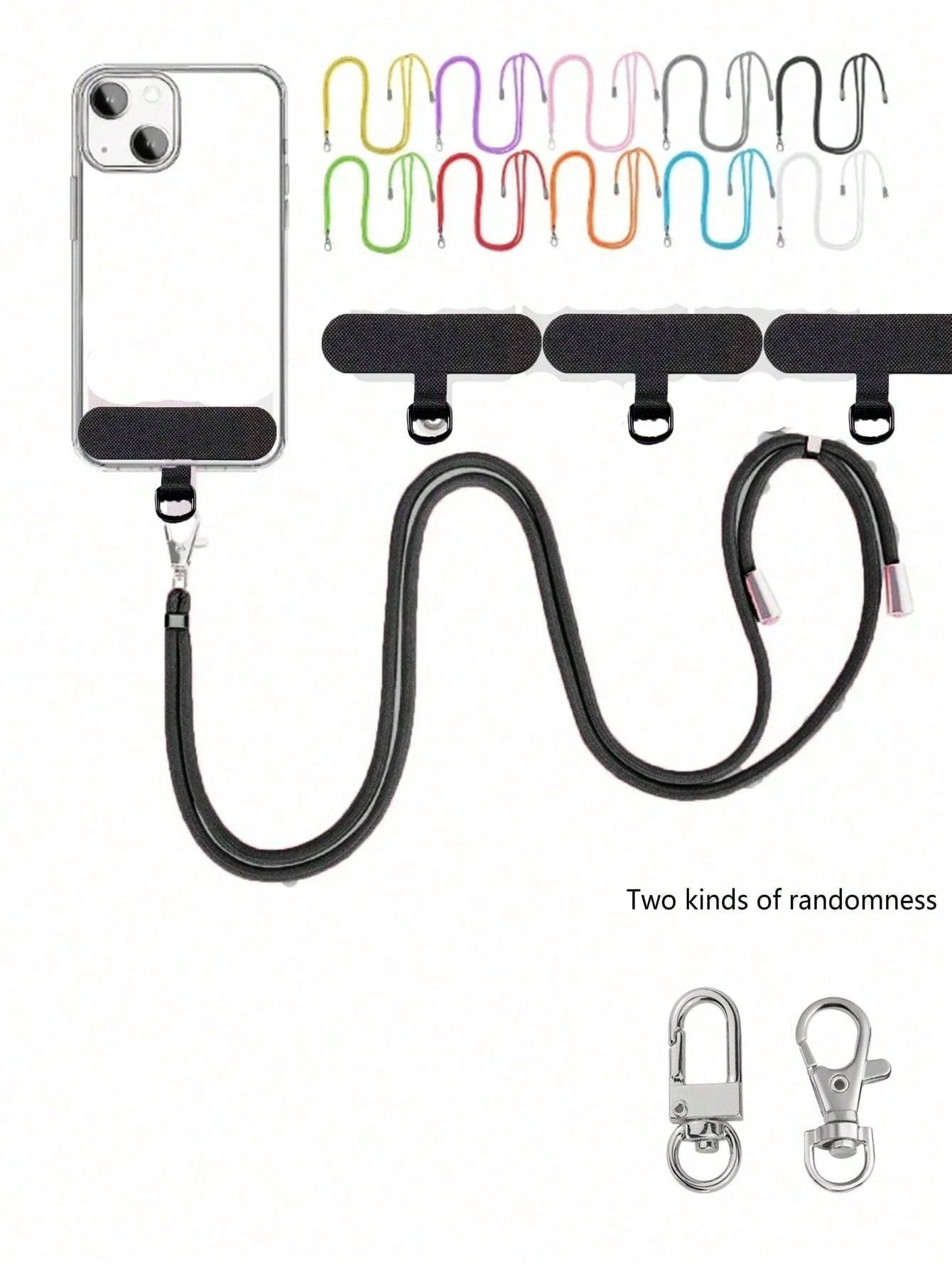 6mm Multi-Purpose Lanyard- Durable Polyester, Suitable For Phone, Keys, Camera And Outdoor Gear