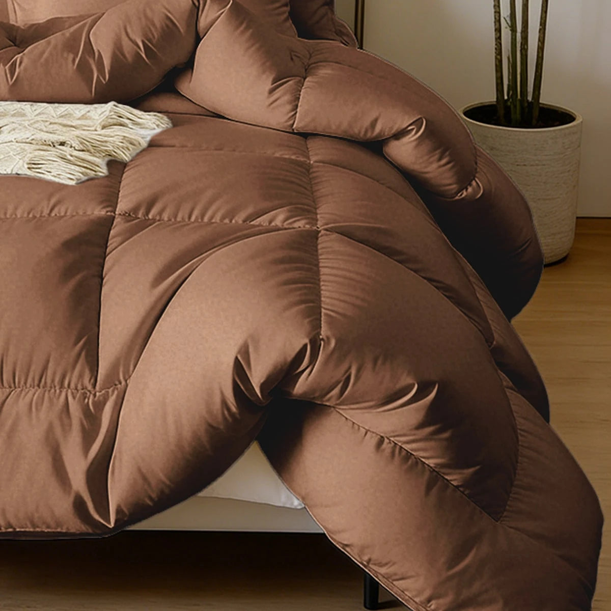 7-Pcs Or 5-Pcs Soft And Breathable Checkered Comforter Sets Queen, As A Family Gift. Includes Fitted Sheet, Flat Sheet, Pillowcase And Comforter, Bed In A Bag, A Luxurious Bedding Set, Machine Washabl