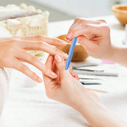 8 Pcs Stone Nail File Pumice Stick For Fingernails Pumice Rock Nail Cuticle Pusher Rock File For Home Salon Toenail Buffing Tool