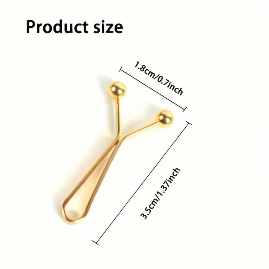 8pcs Adjustable Clip-On Headband Buckle, No Nail Waist Fixed Clip, Invisible Anti-Leakage Clip, Multi-Functional Scarf Headband Tightening Tool, Can Be Used To Tighten Cuffs, Collar, Waistband, Pant L