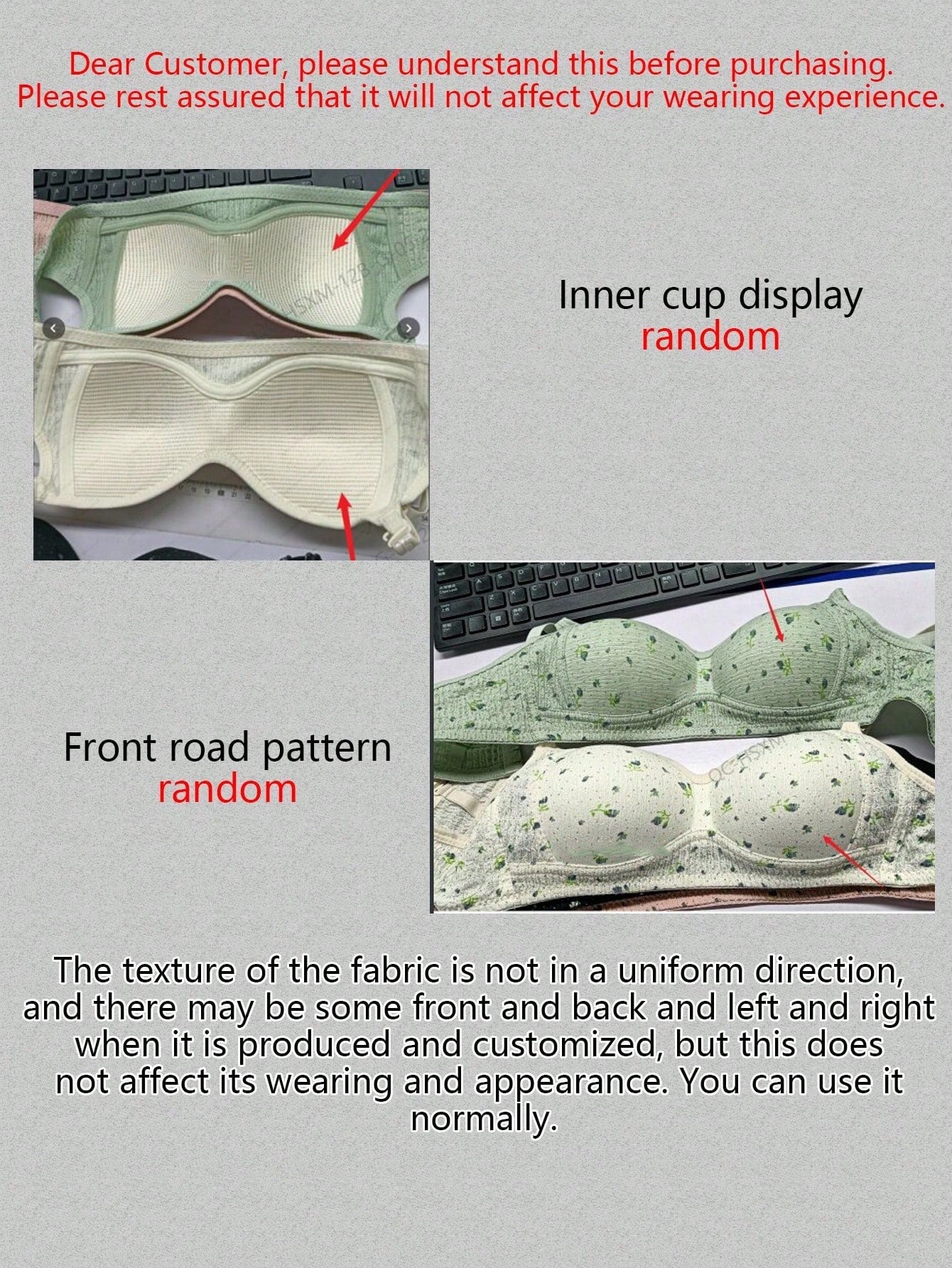 8pcs/Set Ditsy Floral Teen Girl Underwear Set, Suitable For 13-15 Years Old Girls