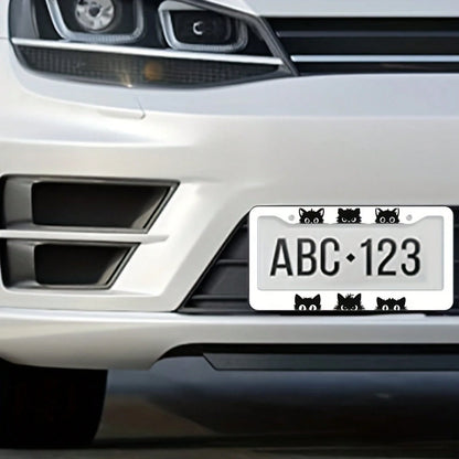 A Unique Car License Plate Frame, Exquisite And Sturdy, Designed Specifically For The United States, Canada, And Other Countries. It Is A Cute Vehicle Exterior Decoration, Suitable For Most Cars