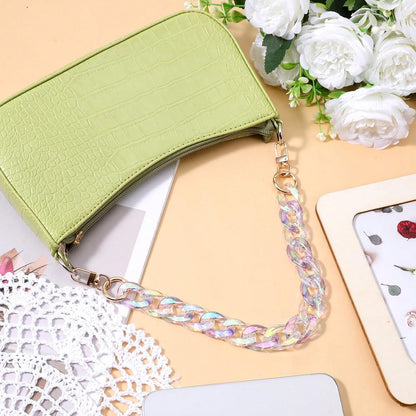 Acrylic Purse Chain Bag Chain Strap Detachable Purse Extender Chains For Handbags Shoulder Bag Crossbody