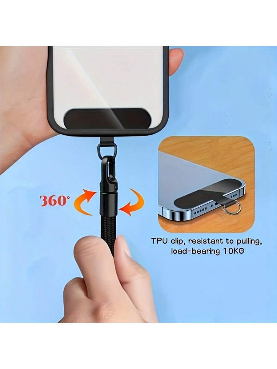 Adjustable Phone Lanyard Wrist Strap, Outdoor Anti-Theft Rope Hand Strap With Security Buckle, Short Style Hanging Cord Gifts For Mother, Family, Friends, Birthday, Holiday Phone Charm, Phone Chain
