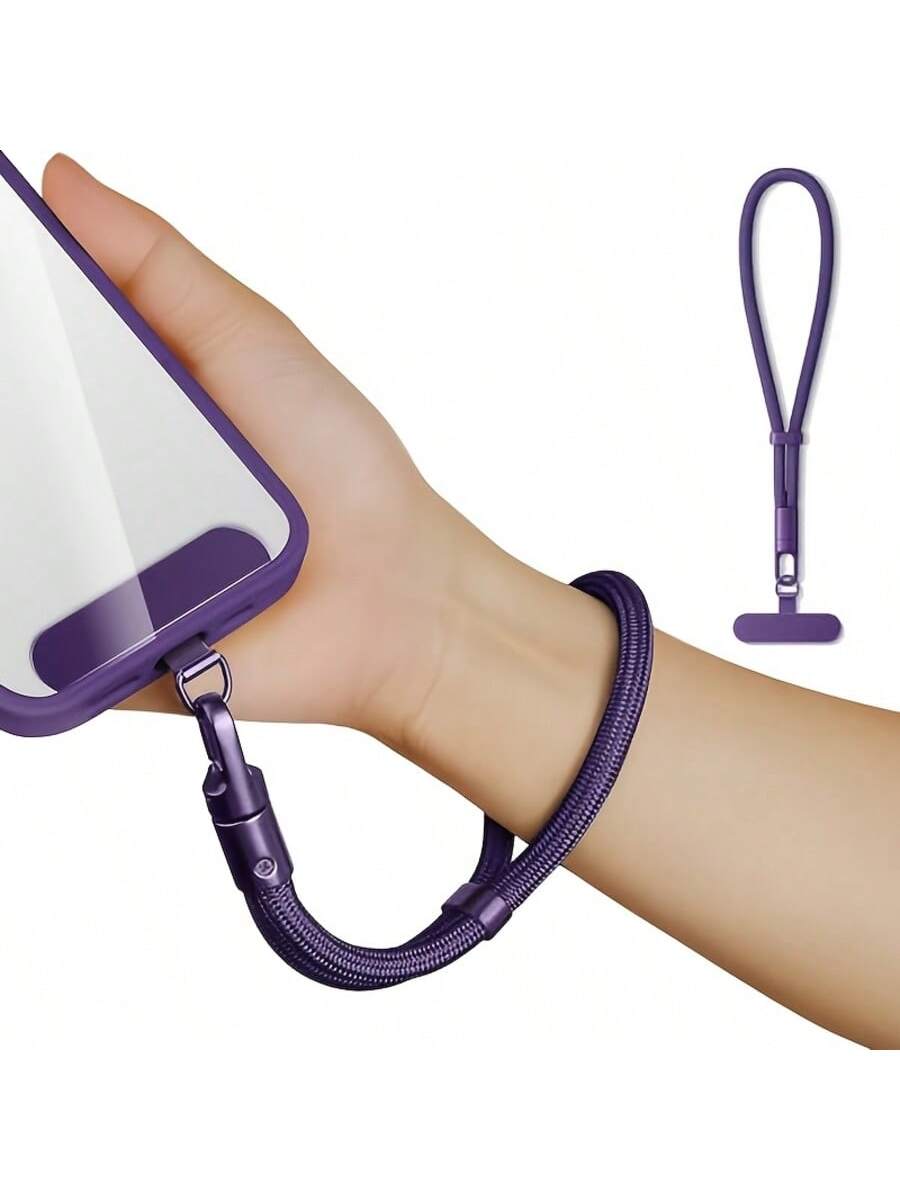 Adjustable Phone Lanyard Wrist Strap, Outdoor Anti-Theft Rope Hand Strap With Security Buckle, Short Style Hanging Cord Gifts For Mother, Family, Friends, Birthday, Holiday Phone Charm, Phone Chain