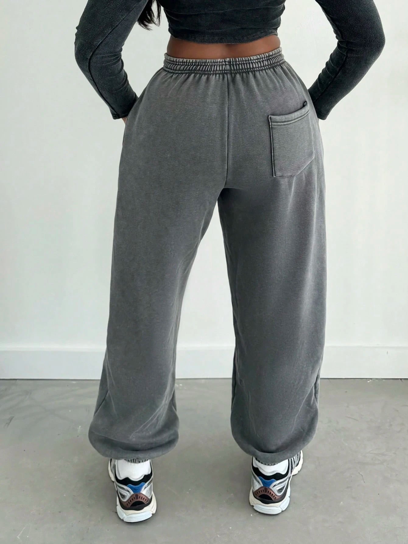 Alexandranx Washed Wide Leg Joggers Vacation Airport Casual Summer Cute Airport Graduation,Back To School,Graduation,Teacher For Women,Back To School Fall, Autumn, Winter Christmas