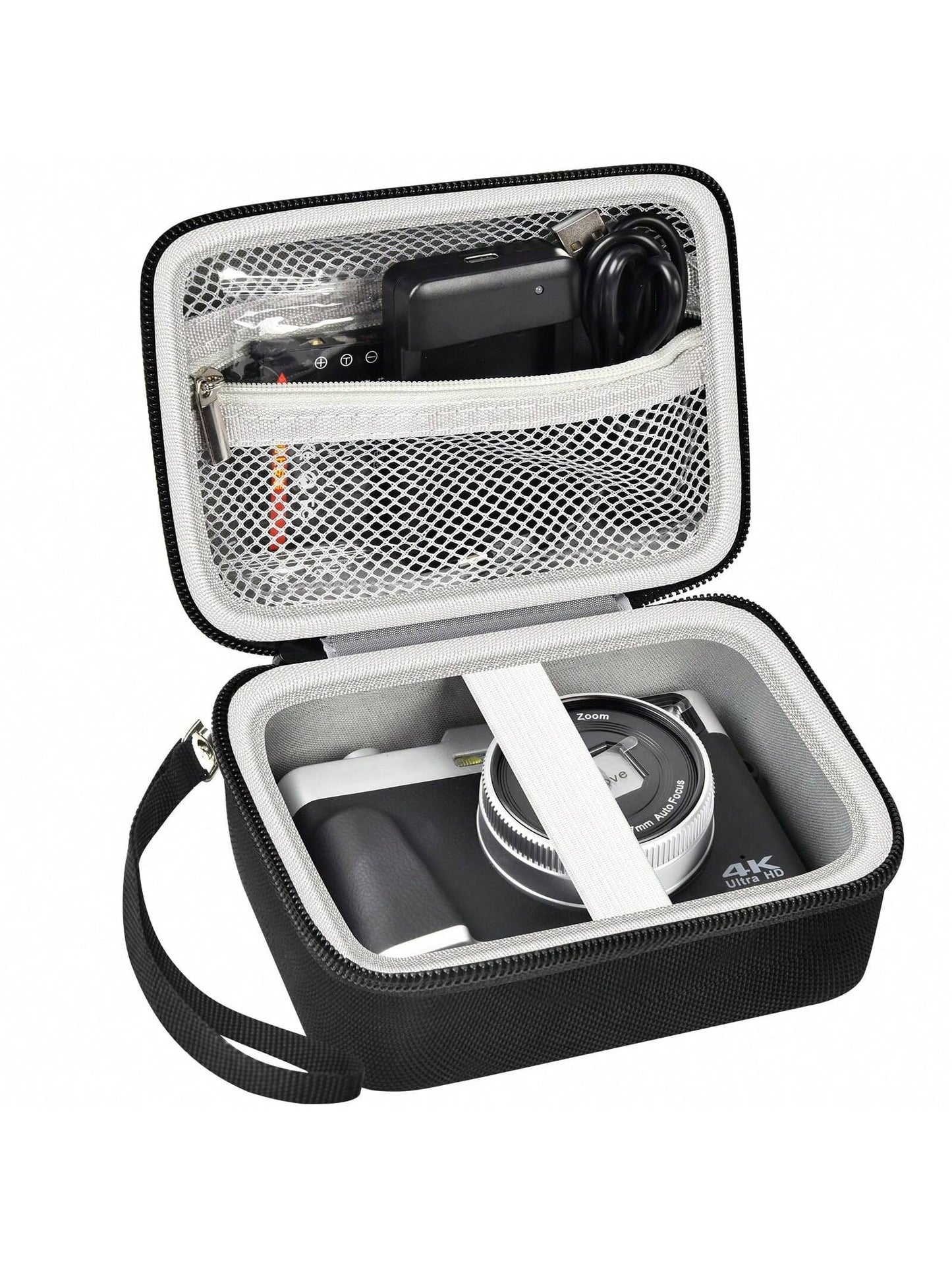 ALKOO Hard Camera Case Compatible With Sony ZV1 ZV1F ZV1 II ToAuite Lecnippy Bifevsr Lecran 4K 5K Digital Camera Travel Storage Bag Hard EVA Black Case Only