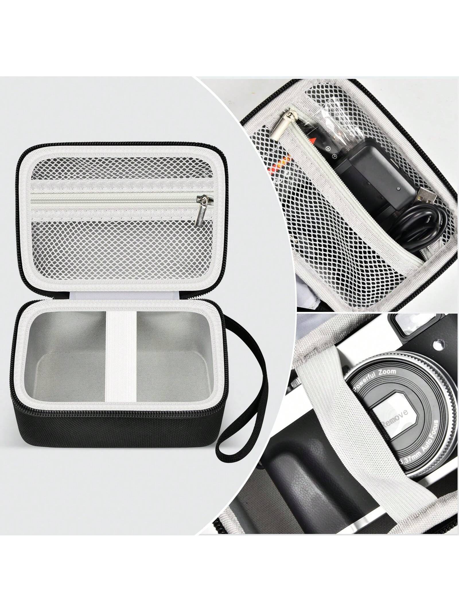ALKOO Hard Camera Case Compatible With Sony ZV1 ZV1F ZV1 II ToAuite Lecnippy Bifevsr Lecran 4K 5K Digital Camera Travel Storage Bag Hard EVA Black Case Only