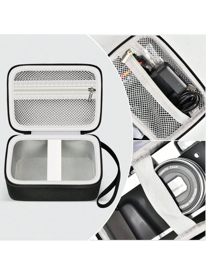 ALKOO Hard Camera Case Compatible With Sony ZV1 ZV1F ZV1 II ToAuite Lecnippy Bifevsr Lecran 4K 5K Digital Camera Travel Storage Bag Hard EVA Black Case Only