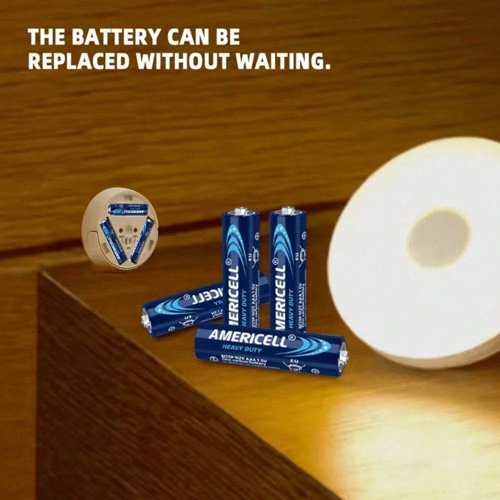 AMERICELL 36 Pcs AA+AAA Combo Pack Batteries, 1.5V Carbon Battery, Suitable For Keyboards, Clocks, Remote Controls, Toys, Flashlights, Razors, Alarm Clocks, Disposable Battery, Non-Rechargeable