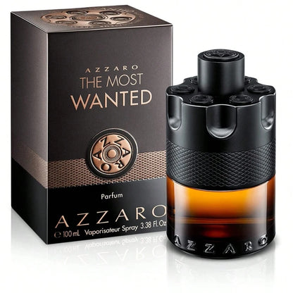AzzaroThe Most Wanted Intense Men's Eau De Parfum Collection For Men & Women, Top Selling EDT/EDP Fragrances| Chrome, Wanted, Chrome Extreme & More Deep Woody Spicy Warm Fragrance 100ml 3.4oz
