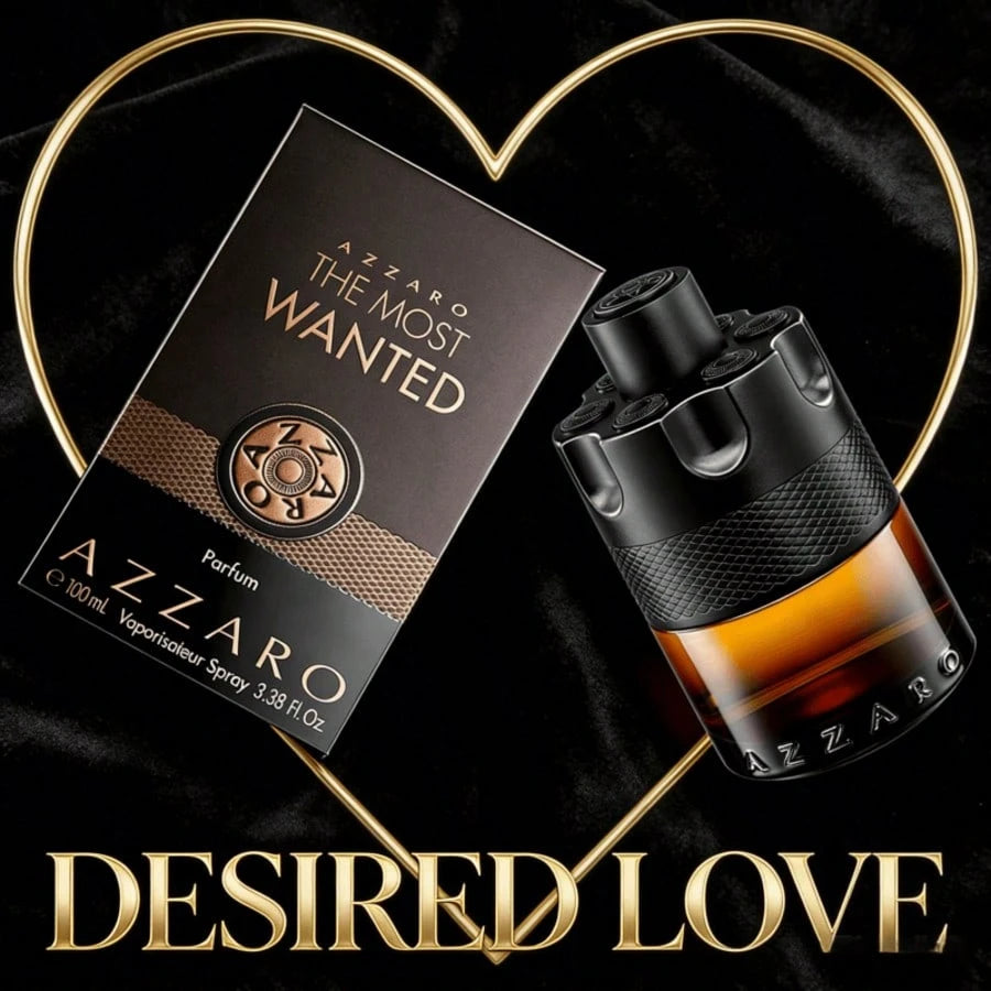 AzzaroThe Most Wanted Intense Men's Eau De Parfum Collection For Men & Women, Top Selling EDT/EDP Fragrances| Chrome, Wanted, Chrome Extreme & More Deep Woody Spicy Warm Fragrance 100ml 3.4oz
